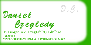 daniel czegledy business card